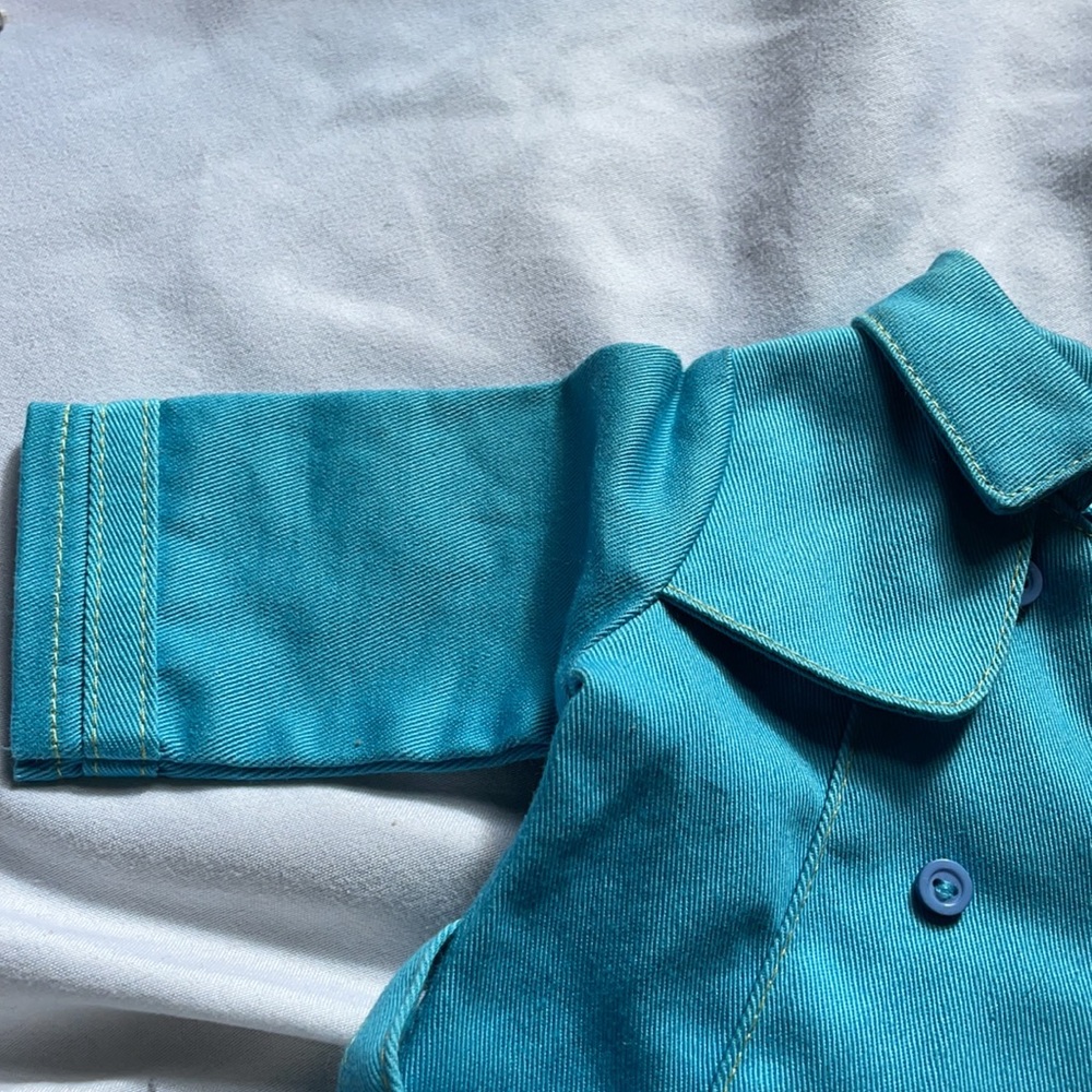 American Girl Doll Raincoat and Boots Set, with OG box. Used once. - Picture 11 of 16